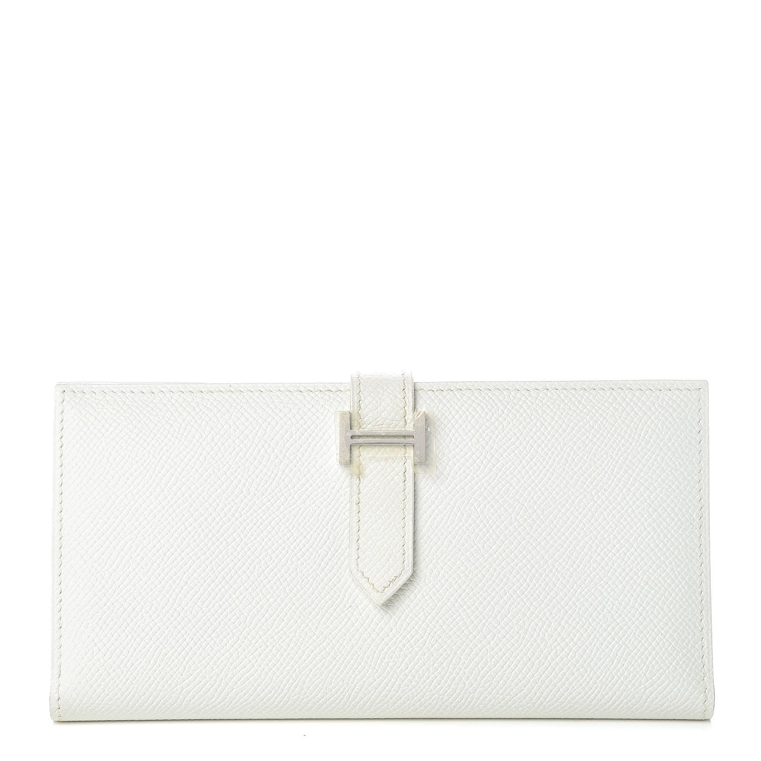 Hermes Epsom Bearn Wallet White 1 of 8