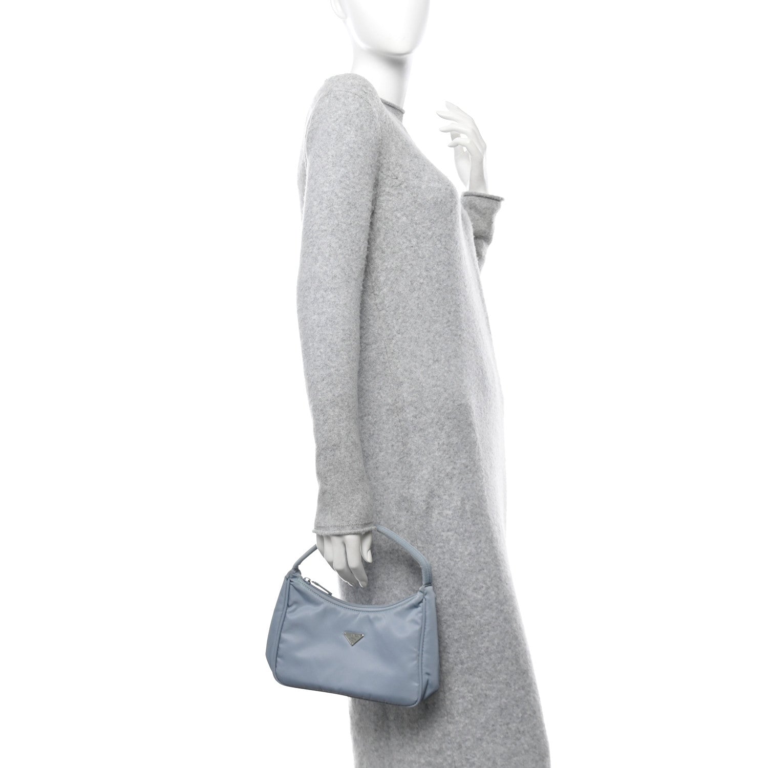 Prada Tessuto Nylon Sport Mini Shoulder Bag Pervinca 2 of 11