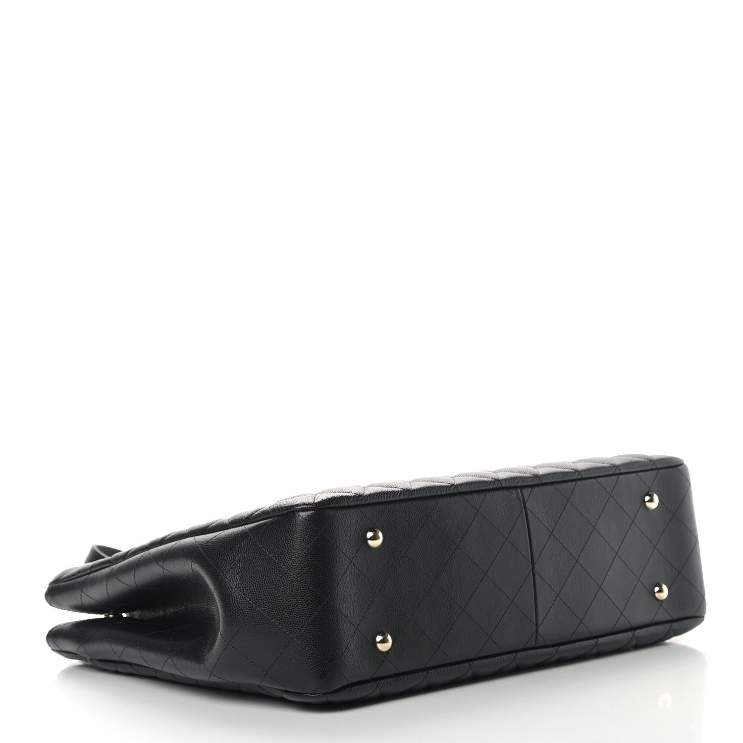 Chanel Caviar Quilted Large Shopping Tote Black 3 of 9