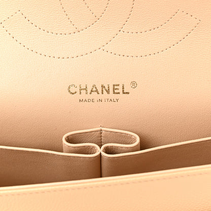 Chanel Caviar Quilted Jumbo Double Flap Beige 5 of 9