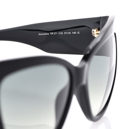 Tom Ford Acetate Anoushka Cat Eye Sunglasses TF371 Black 5 of 7