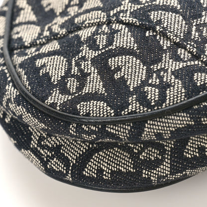 Christian Dior Monogram Mini Saddle Pochette Black 8 of 9