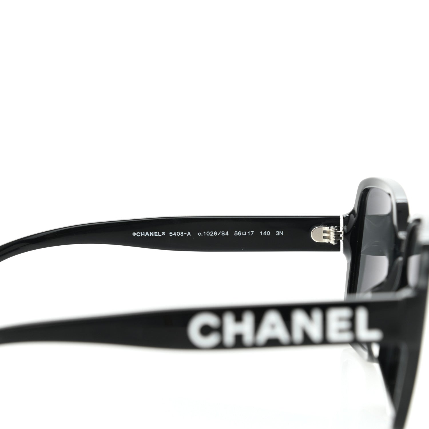 Chanel Acetate Square Sunglasses 5408-A Black 7 of 8
