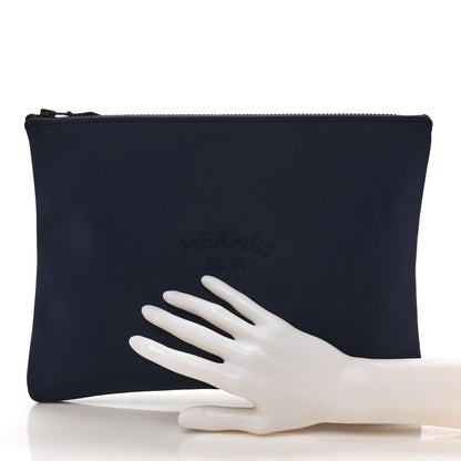 Hermes Neoprene Large Neobain Case Marine 2 of 6
