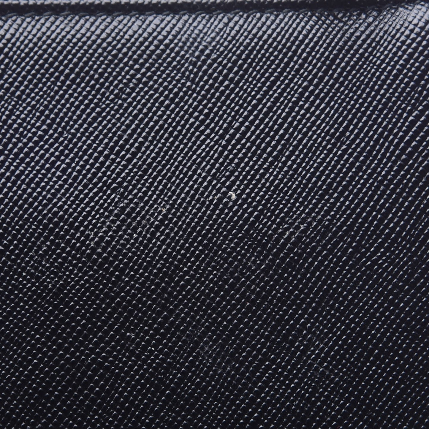 Saffiano Zip Around Portfolio Wallet Black