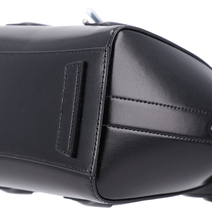 Givenchy Box Calfskin Mini Lock Antigona Shoulder Bag Black 10 of 10