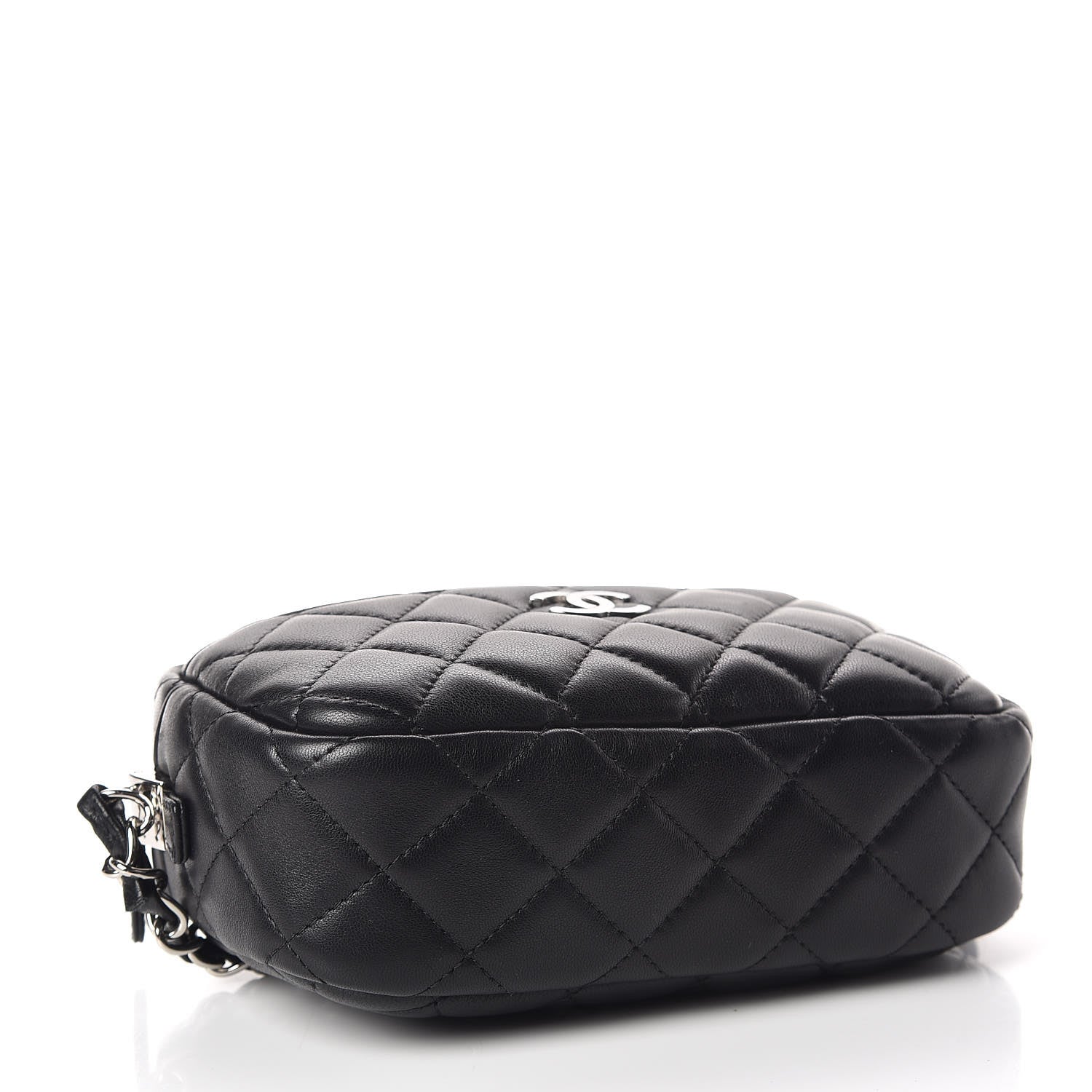 Chanel Lambskin Quilted Small Timeless Camera Case Black 4 of 10