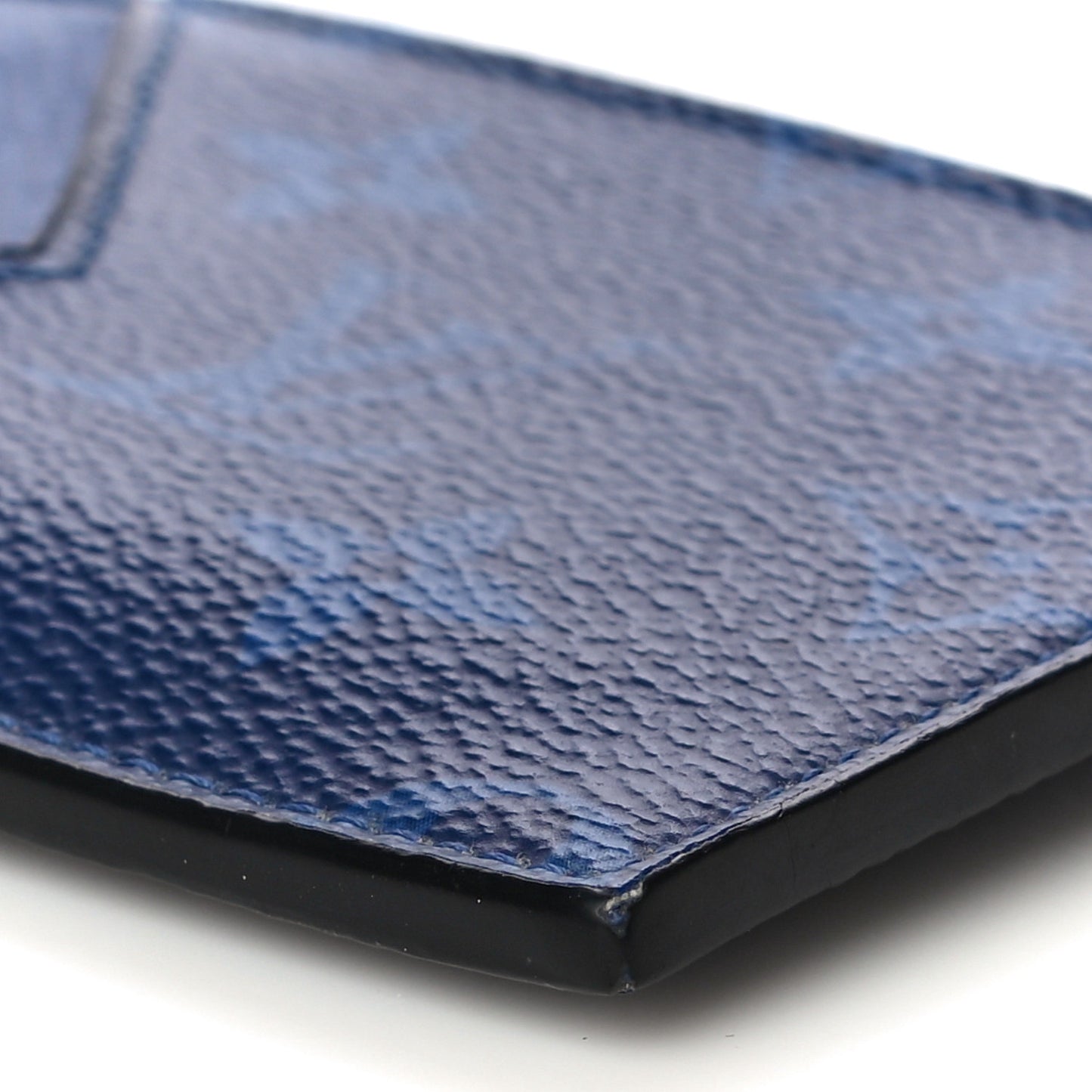 Monogram Taiga Coin Card Holder Cobalt