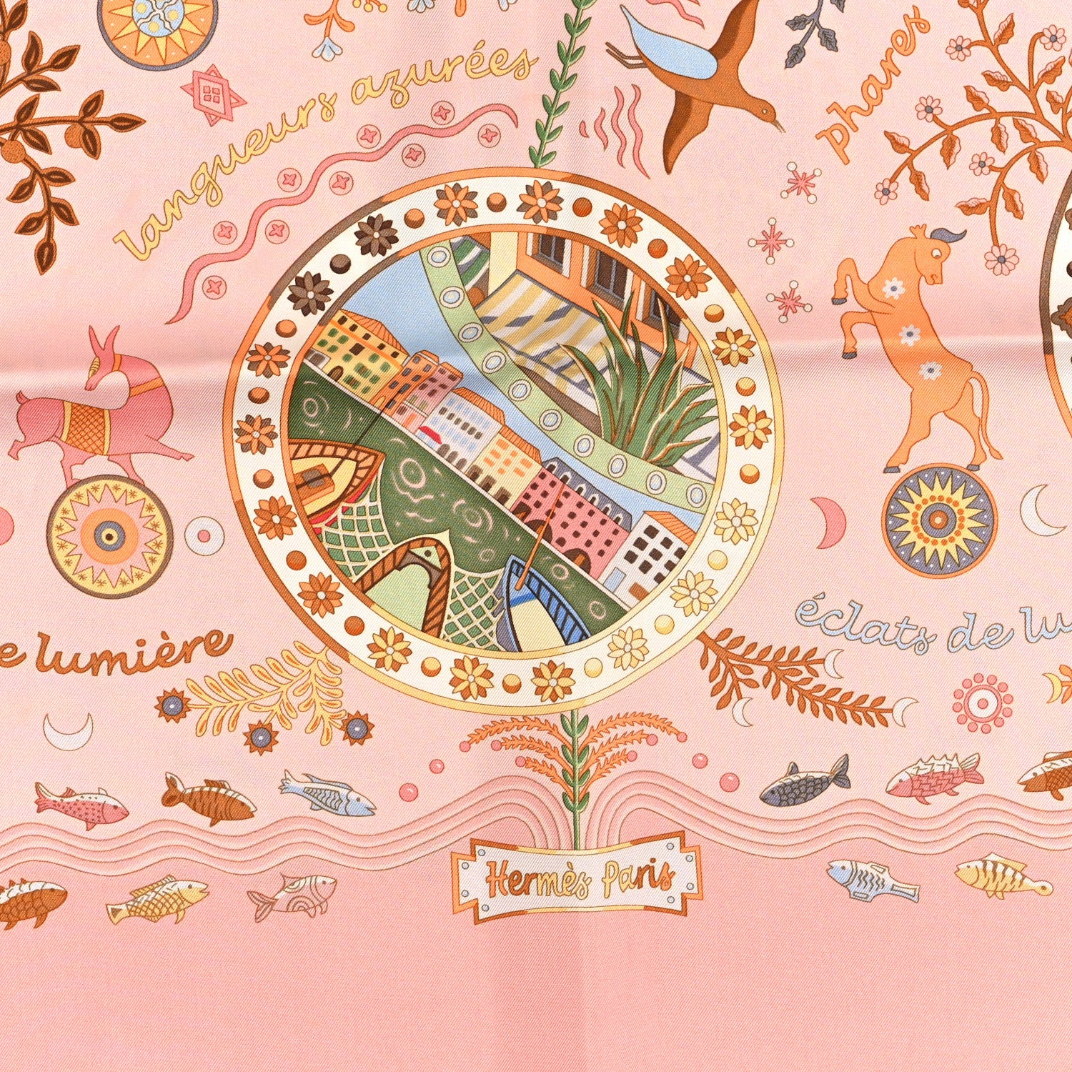 Hermes Silk Escales Méditerranéennes Scarf 90 2 of 4