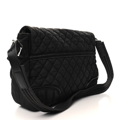 Chanel Canvas Pony Hair Quilted Sport CC Messenger Black 3 of 12
