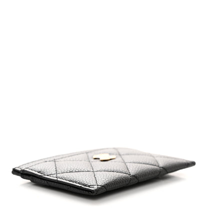 Chanel Caviar Quilted Card Holder Black 4 of 9