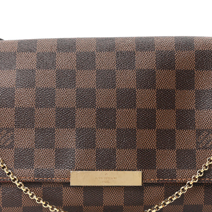 Louis Vuitton Damier Ebene Favorite MM 8 of 10