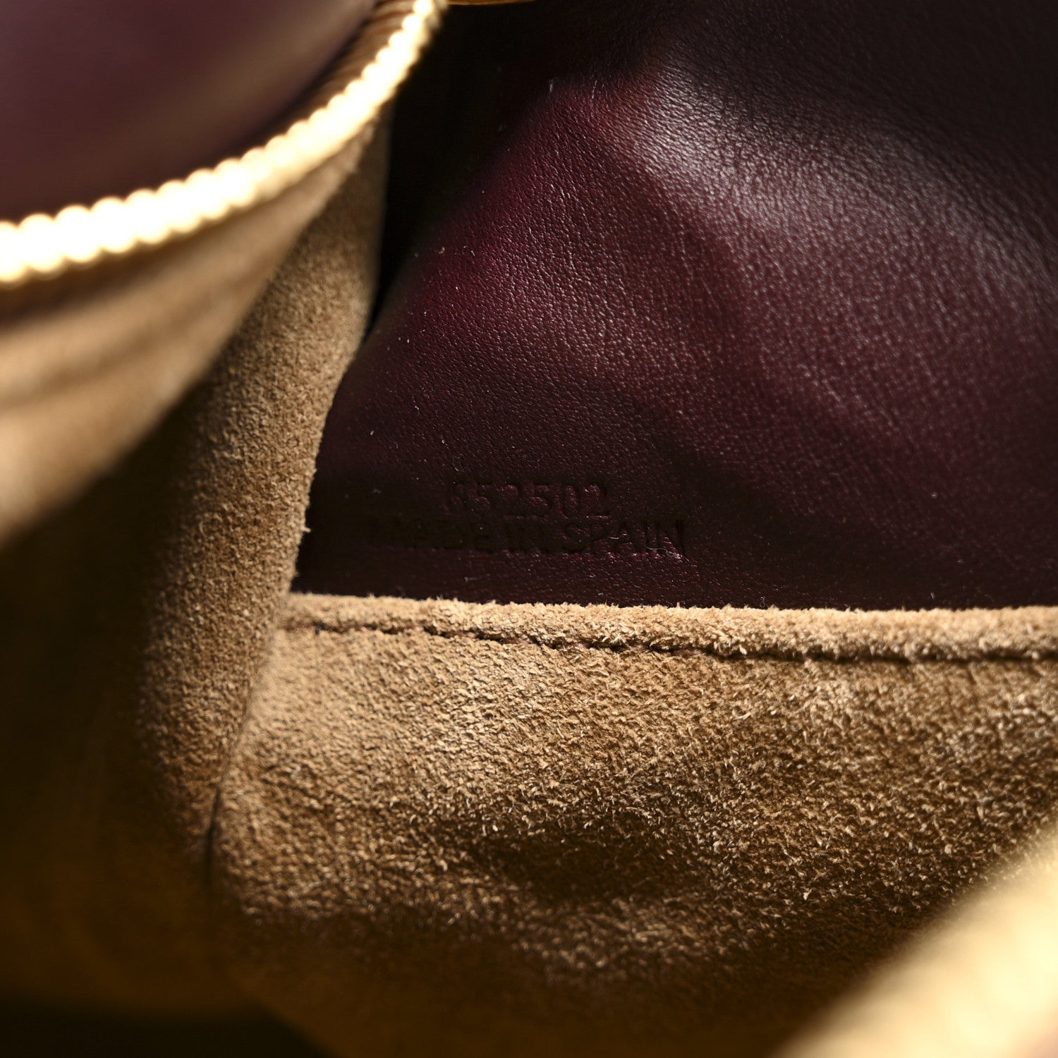 Loewe Calfskin Small Woven Puzzle Bag Dark Burgundy 7 of 13
