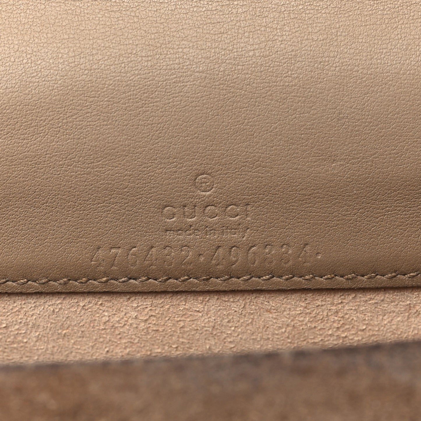 GG Supreme Monogram Super Mini Dionysus Shoulder Bag Taupe