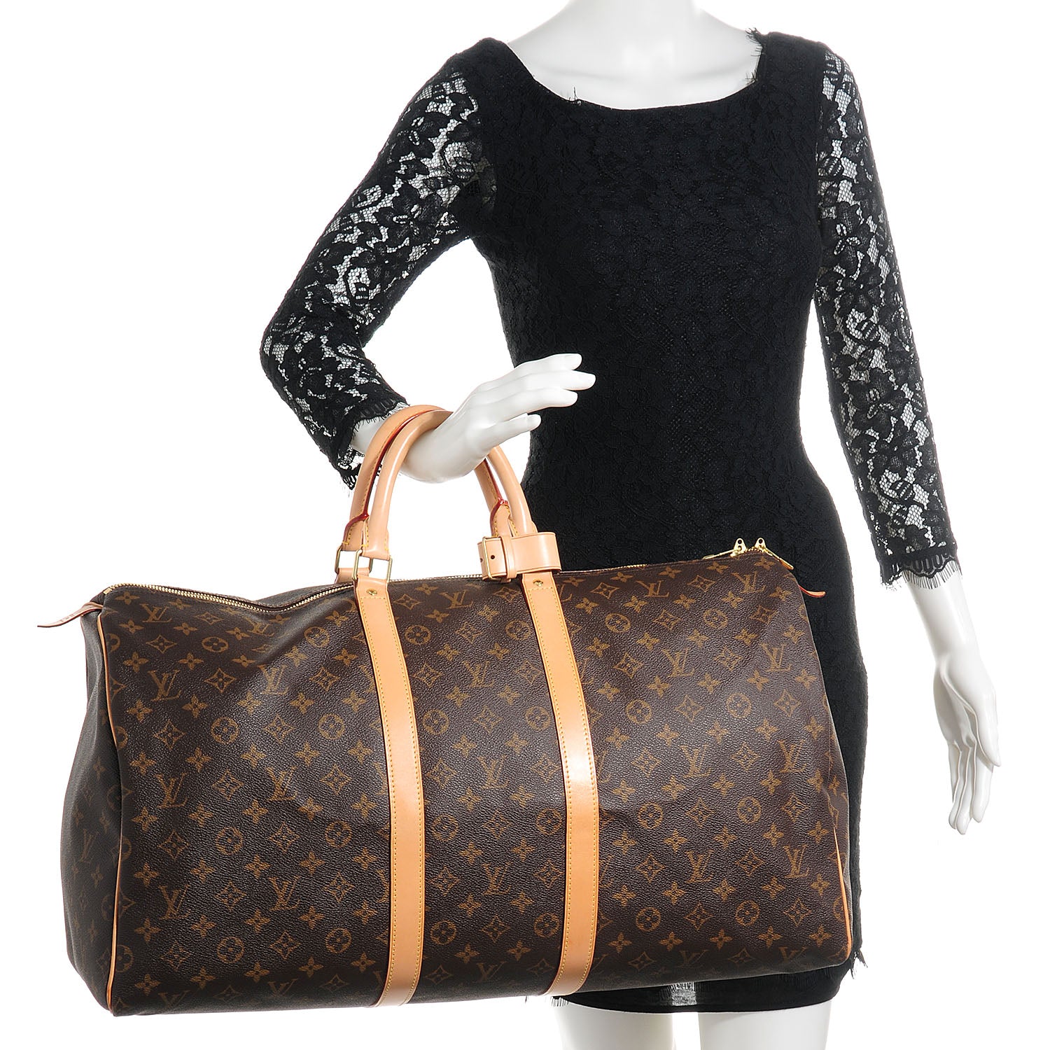 Louis Vuitton Monogram Keepall 55 2 of 8