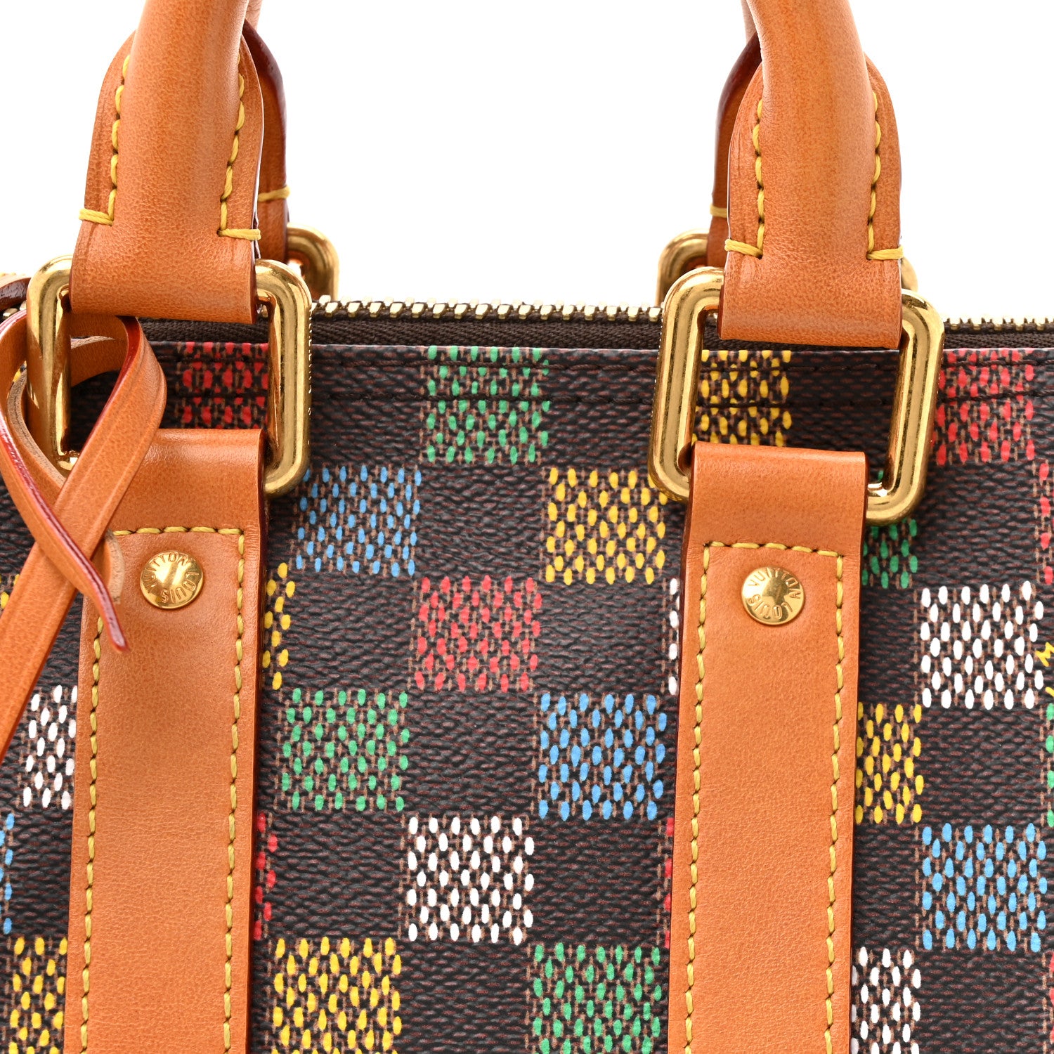 Louis Vuitton LV Vers Damier Ebene Keepall Bandouliere 25 7 of 9