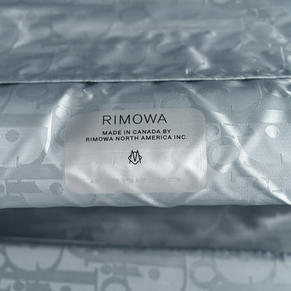 Christian Dior X RIMOWA Aluminum Gradient Cabin Luggage Blue Multi 6 of 9