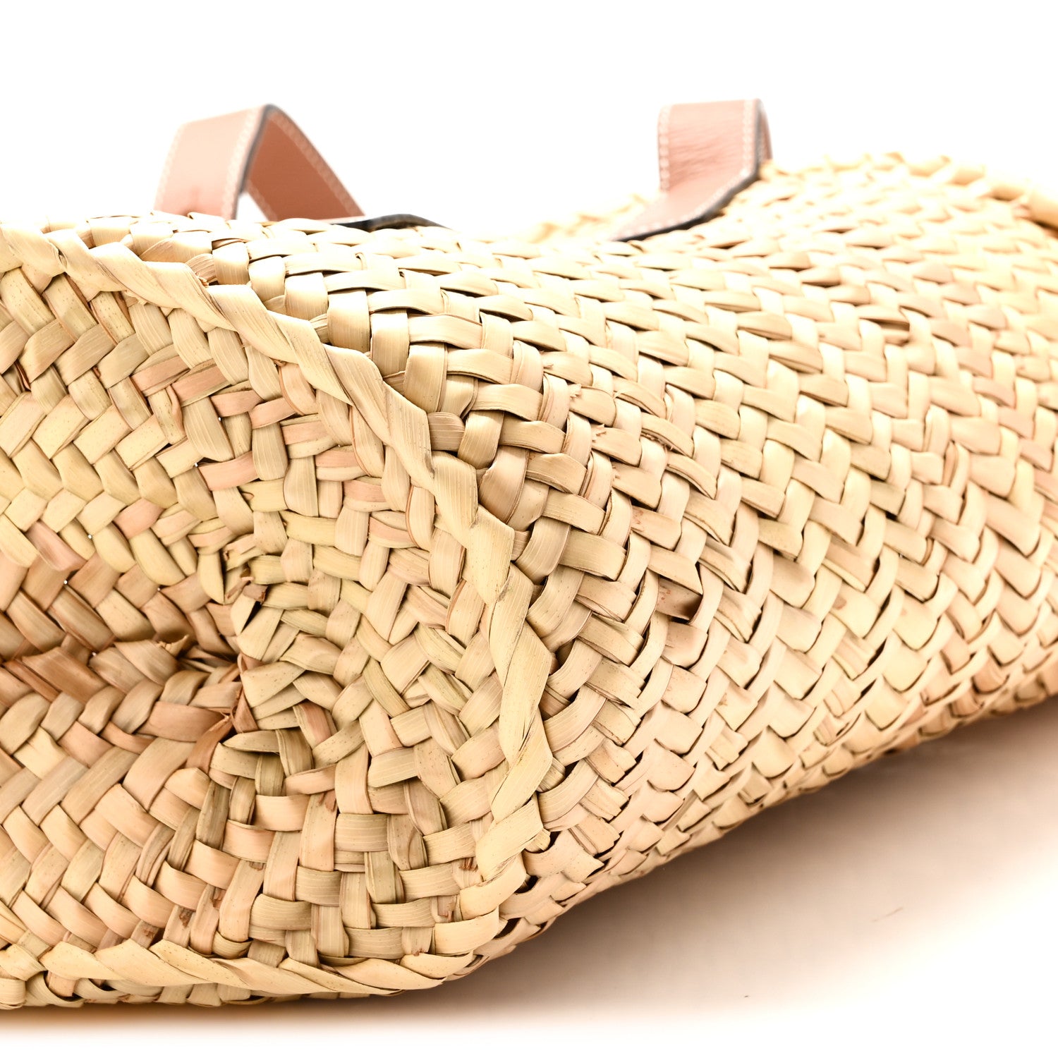 Loewe Raffia Large Basket Tote Bag Natural Tan 9 of 9