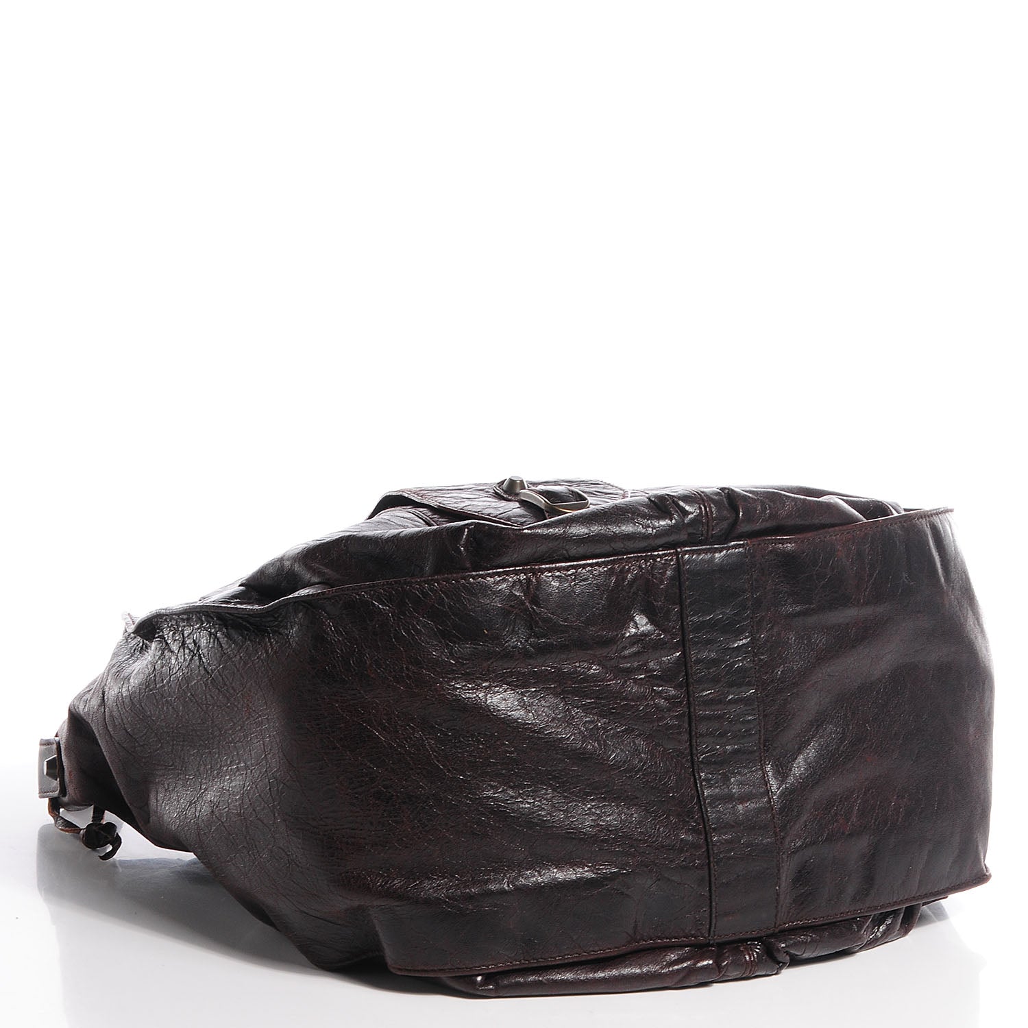 Balenciaga Chevre Shrug Hobo Chocolate 5 of 11
