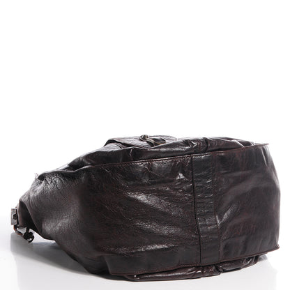 Balenciaga Chevre Shrug Hobo Chocolate 5 of 11
