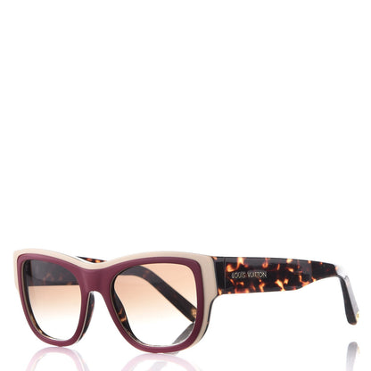 Louis Vuitton Tortoise Aster Sunglasses Z0617W Fuchsia 1 of 7