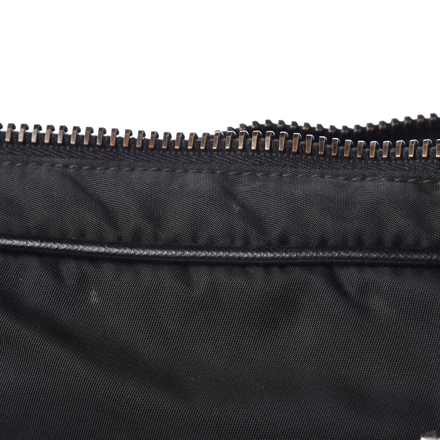 Prada Tessuto Nylon Saffiano Metal Triangle Logo Work Bag Black 21 of 34