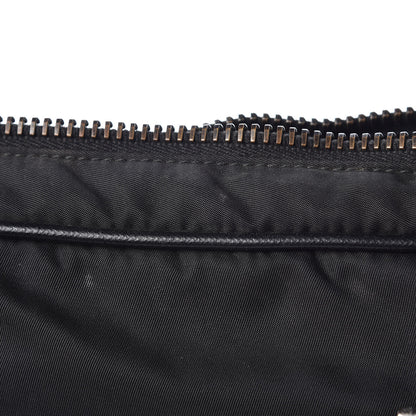 Prada Tessuto Nylon Saffiano Metal Triangle Logo Work Bag Black 21 of 34
