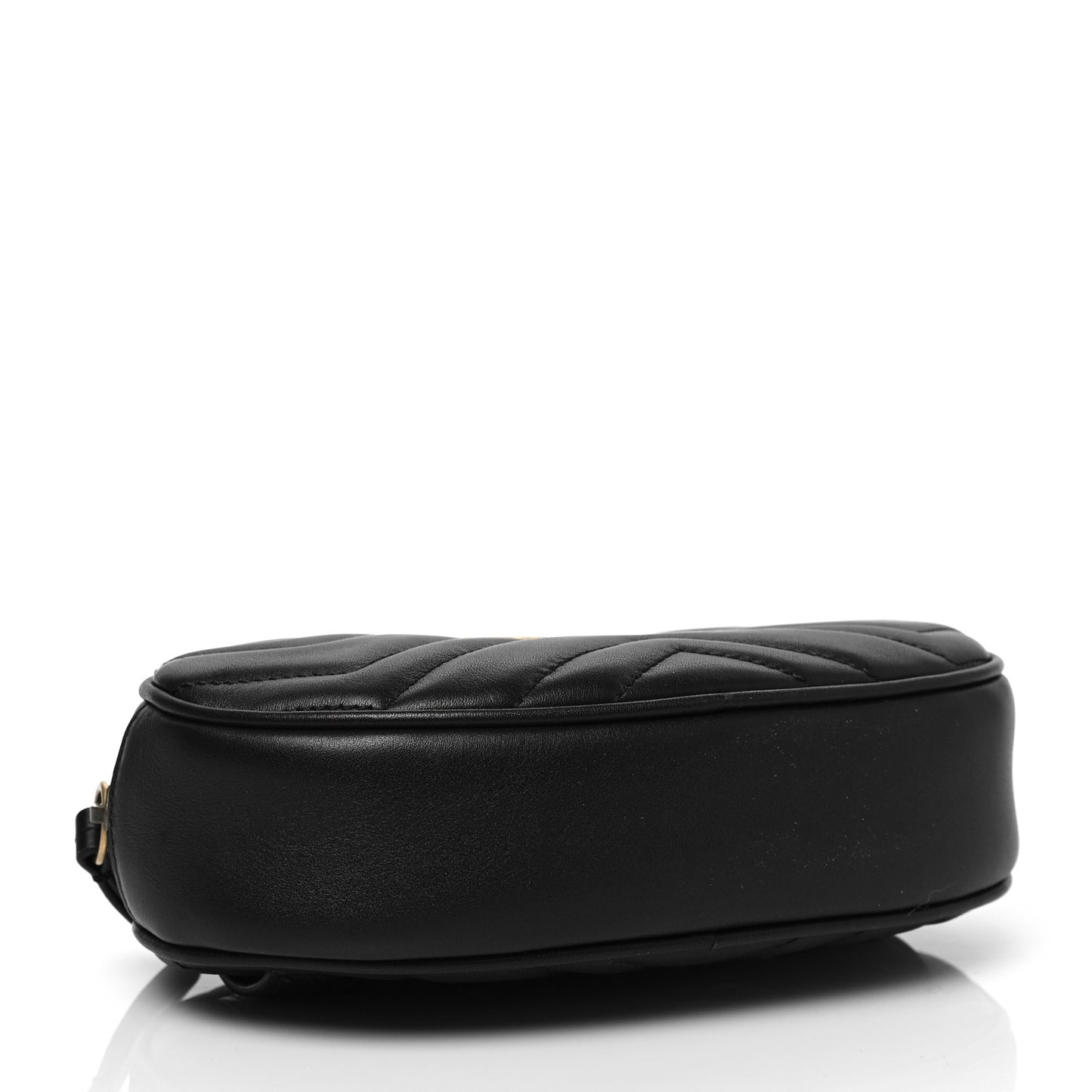 Calfskin Matelasse GG Marmont Belt Bag 85 34 Black