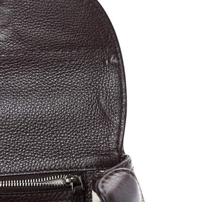 Gucci Monogram Medium New Bamboo Top Handle Bag Dark Brown 7 of 11