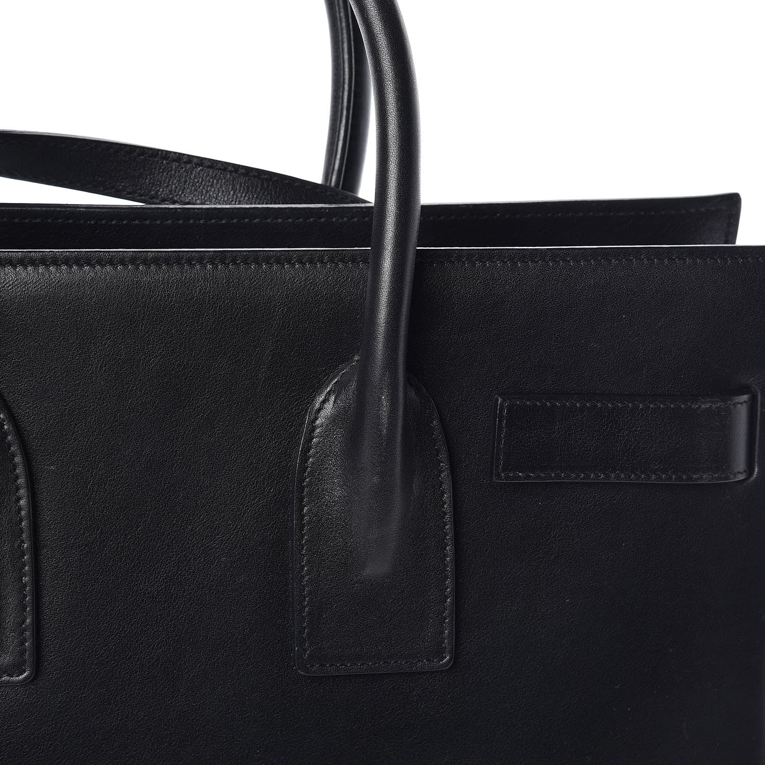 Saint Laurent Calfskin Small Sac De Jour Black 13 of 16