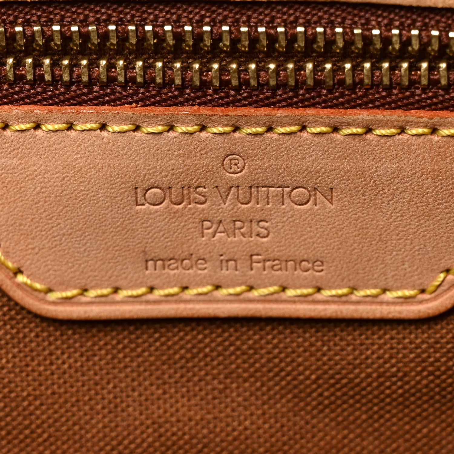 Louis Vuitton Monogram Cabas Mezzo 5 of 8