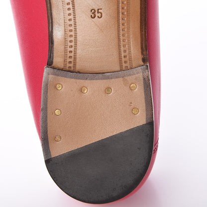 Gucci Lambskin Womens Brixton Horsebit Loafers 35 Hot Pink 13 of 16