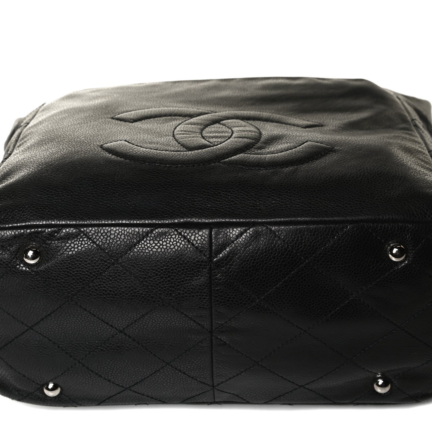 Chanel Soft Caviar Large Timeless CC Shopping Tote Black 11 of 19