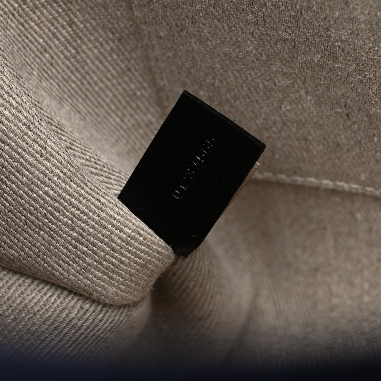 Chloe Calfskin Linen Medium Woody Tote Deep Denim 7 of 9