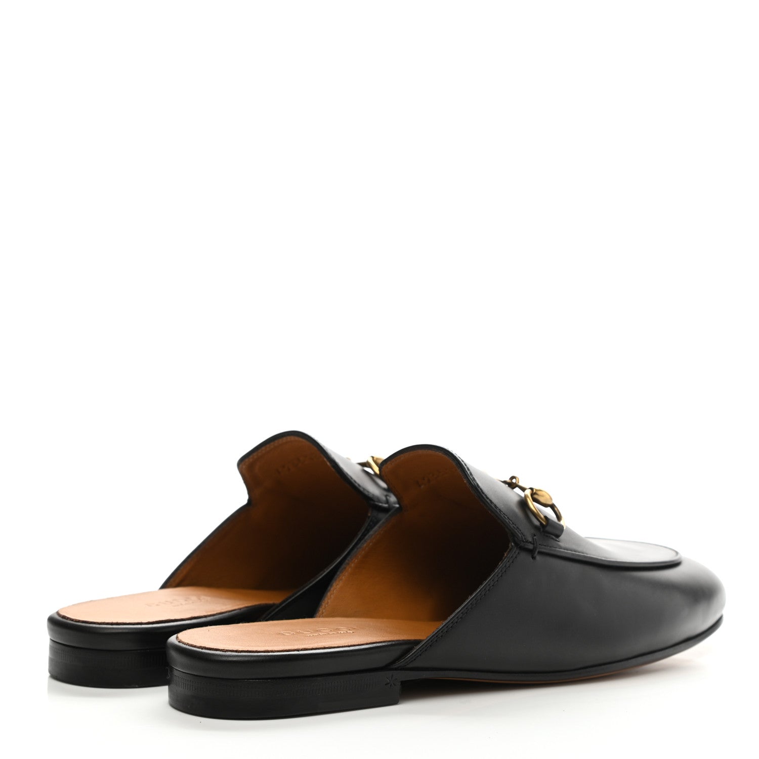 Gucci Calfskin Womens Princetown Slippers 36 Black 4 of 9