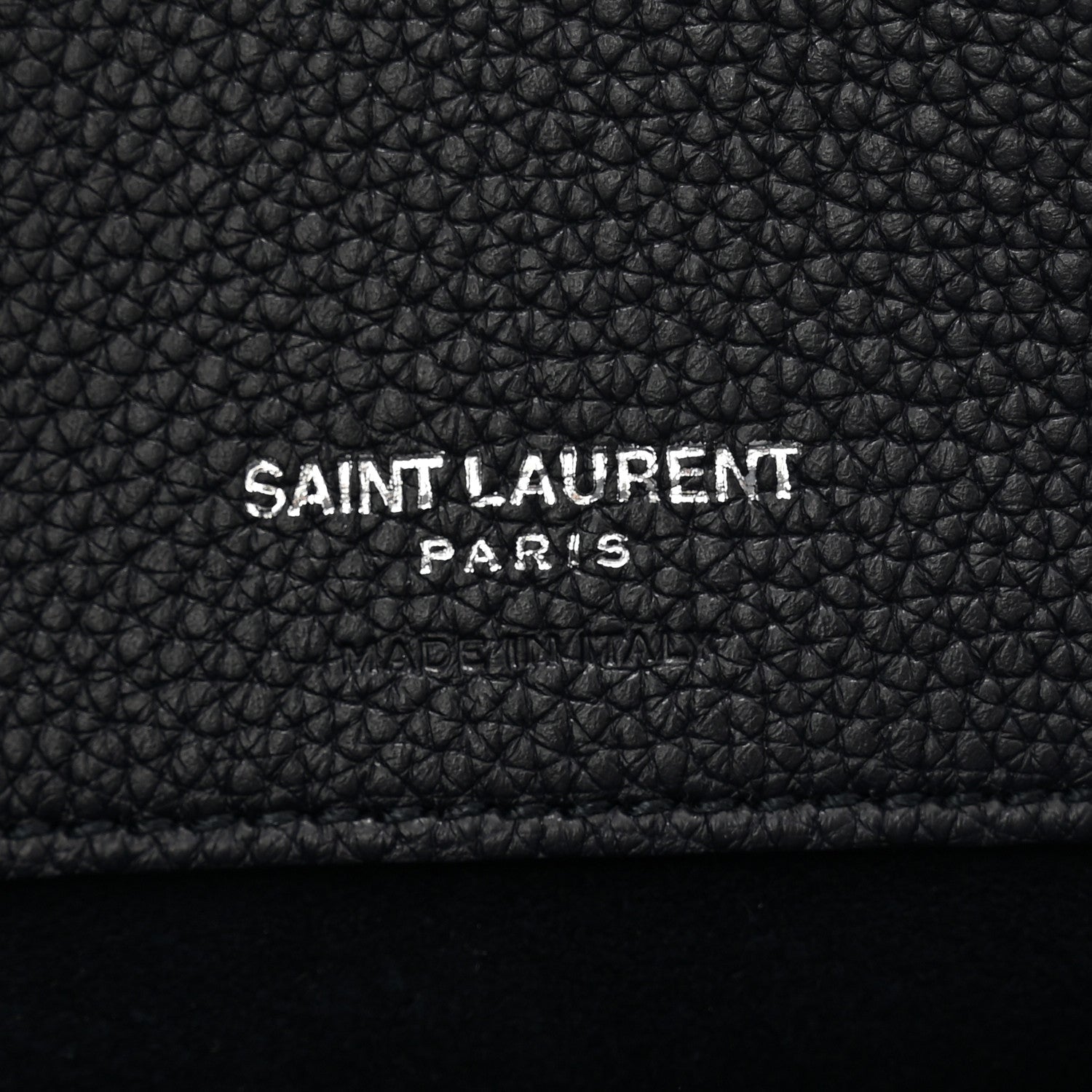 Saint Laurent Grained Calfskin Medium Souple Sac De Jour Navy 7 of 11