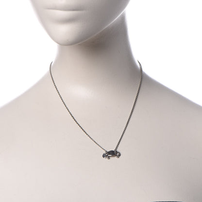 Louis Vuitton 18K White Gold Stand By Me Necklace 2 of 6