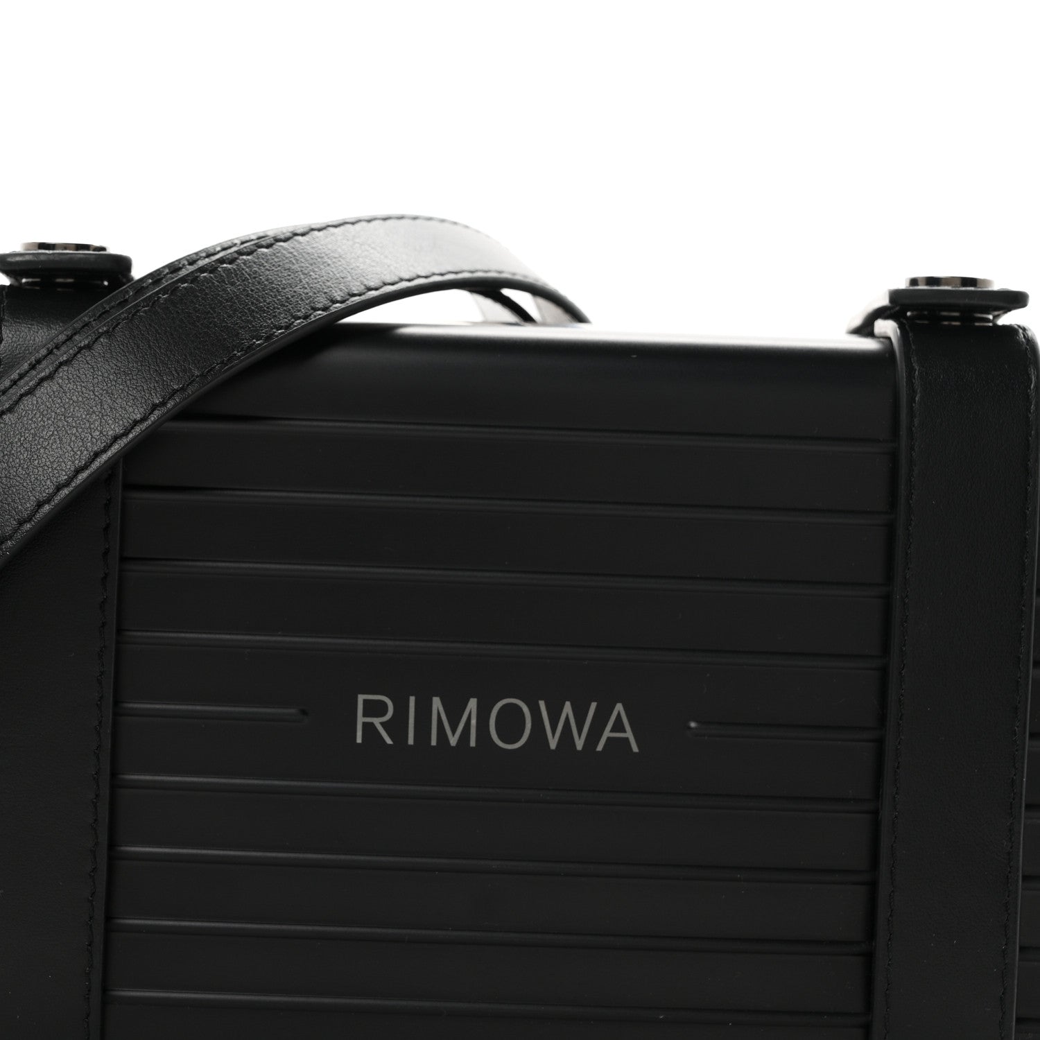 Rimowa Matte Aluminum Personal Cross-Body Bag Black 7 of 10