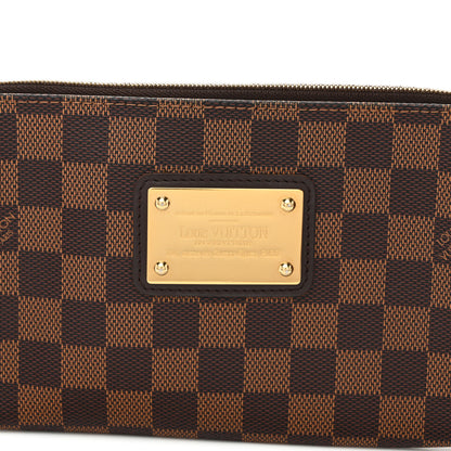 Louis Vuitton Damier Ebene Eva Clutch 8 of 10