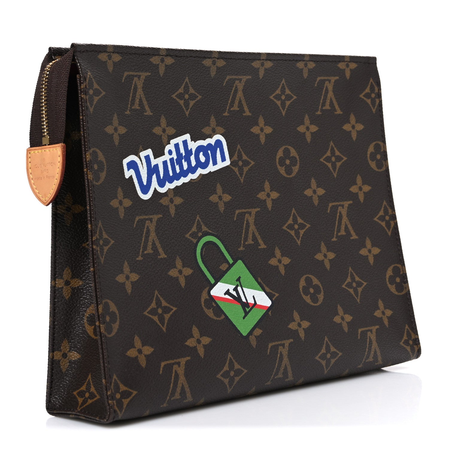 Louis Vuitton Monogram Travel Stickers Toiletry Pouch 26 3 of 7