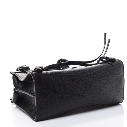 Balenciaga Grained Calfskin Neo Classic Black Hardware Mini City Black 3 of 4