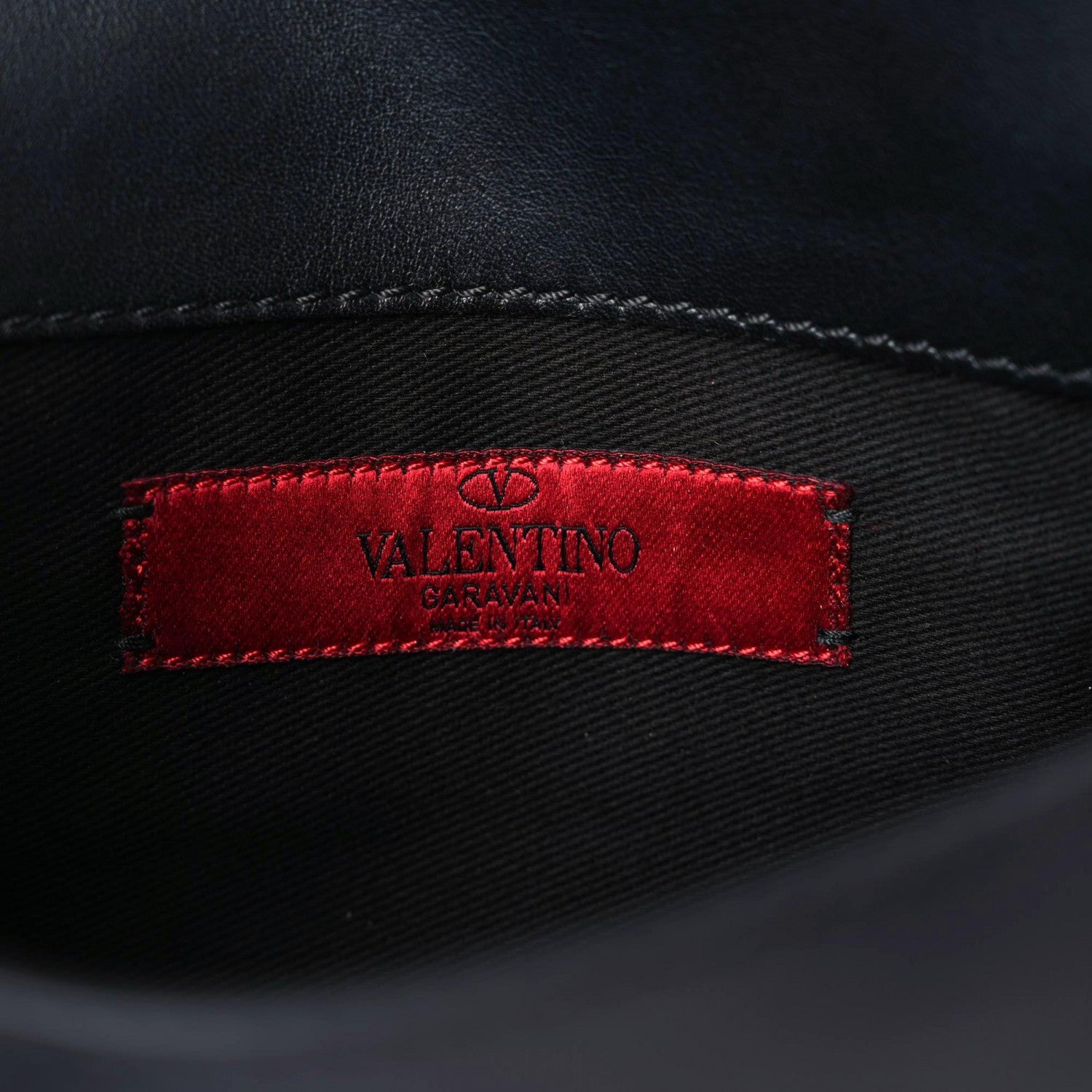 Valentino Garavani Vitello Small Belt Bag Black 6 of 14