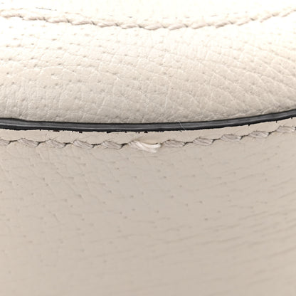 Gucci Textured Calfskin Web Mini Ophidia Round Shoulder Bag Mystic White 11 of 13