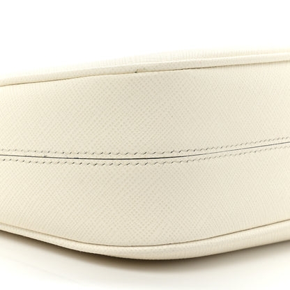 Prada Saffiano Re-Edition 2005 Shoulder Bag White 8 of 11