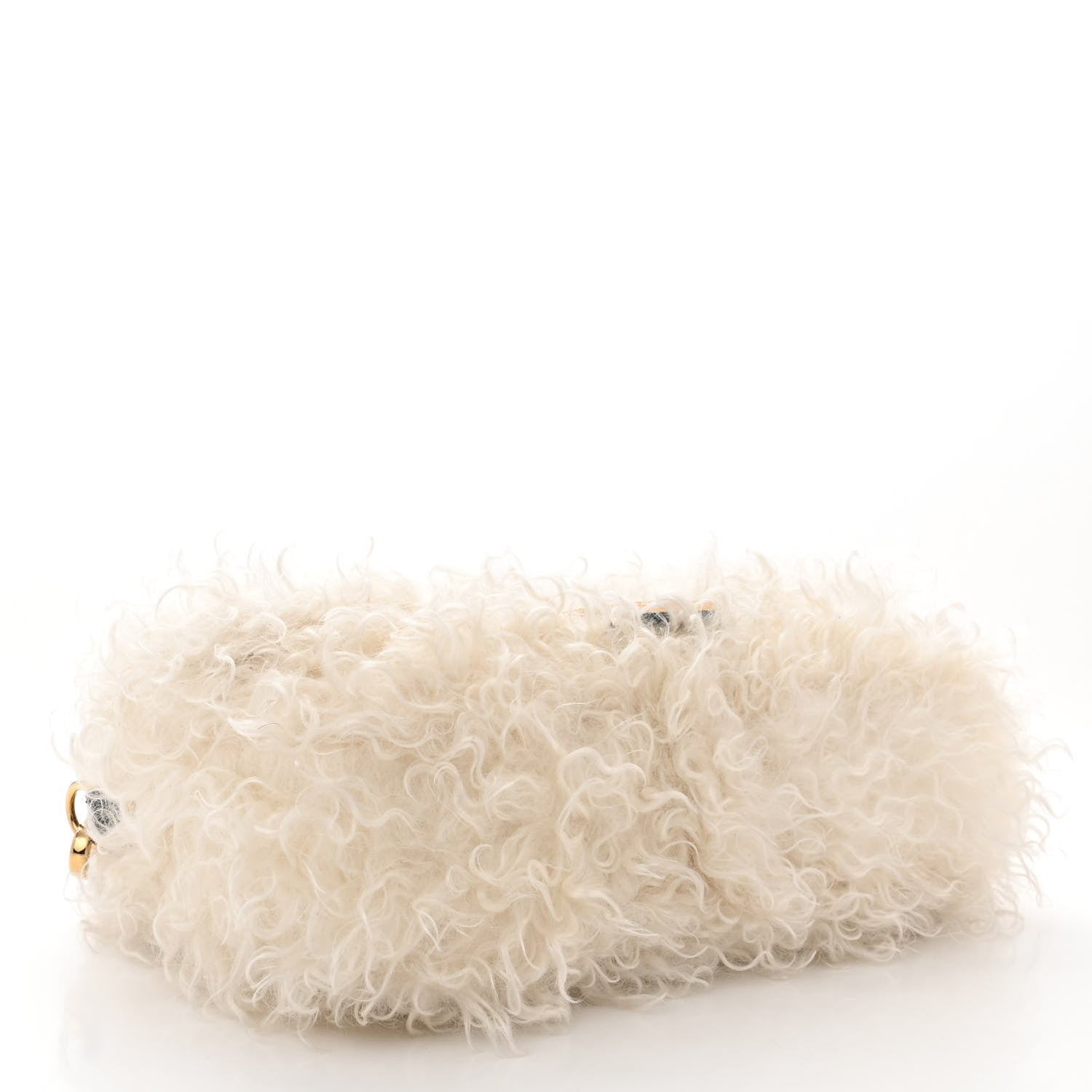 Fendi Mohair Baguette White 4 of 10