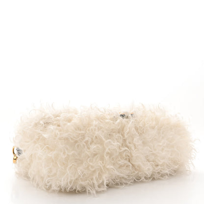 Fendi Mohair Baguette White 4 of 10