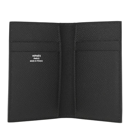 Hermes Epsom MC2 Euclide Card Holder Case Black 5 of 9
