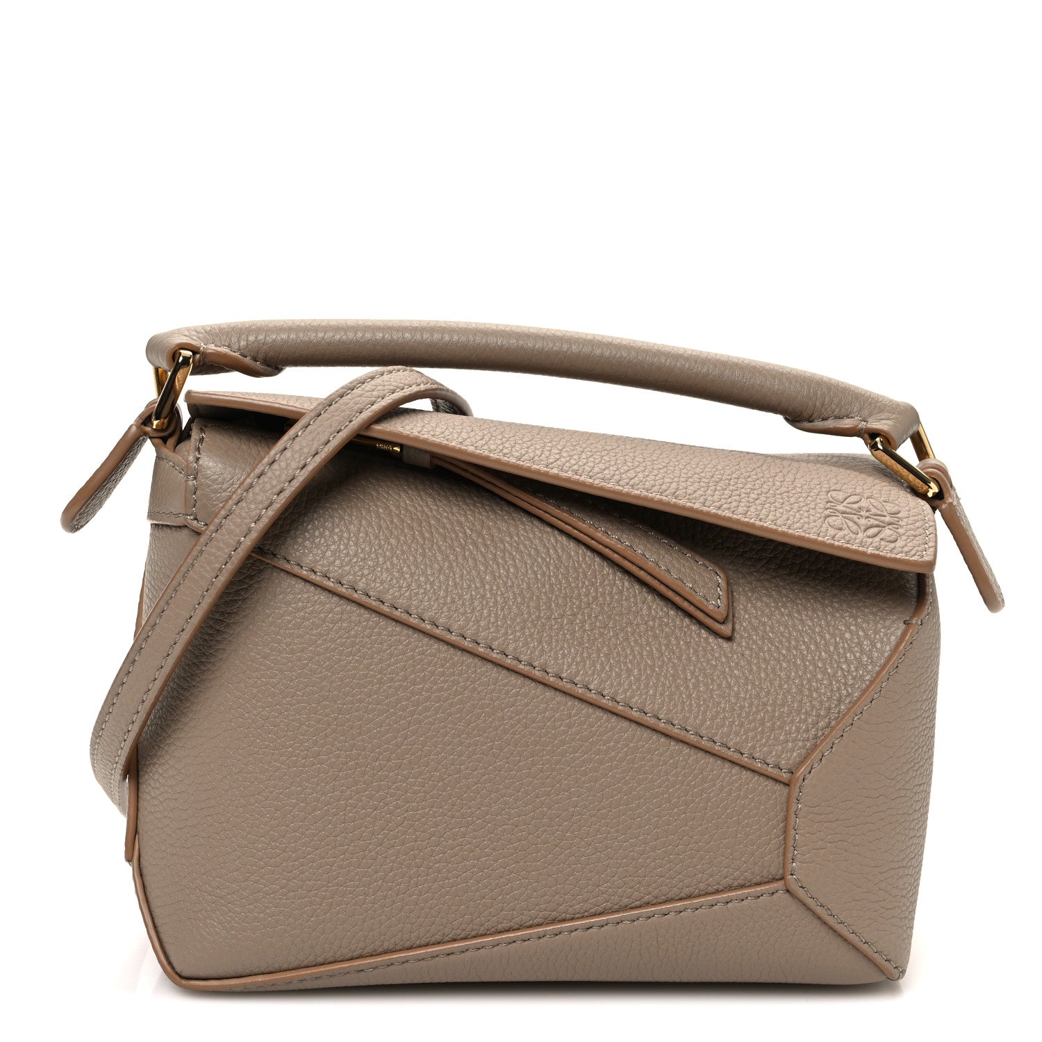Loewe Calfskin Mini Puzzle Edge Bag Sand 1 of 9