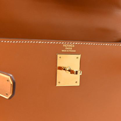 Hermes Veau Butler Kelly Sellier 28 Naturel Sable 6 of 10