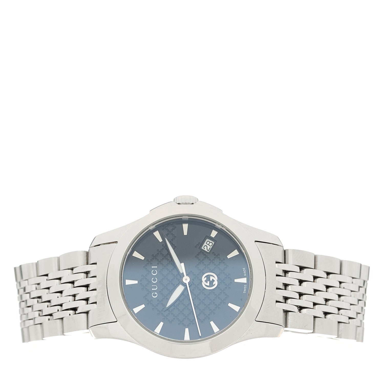 Gucci Stainless Steel 27mm G-Timeless Quartz Watch Black 2 of 4